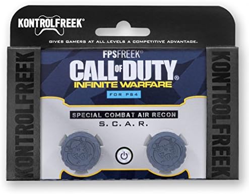 Kontrolfreek FPS Freek Call of Duty S.C.A.R לבקר פלייסטיישן 4 | 2 ביצועים אצבע אצבע | 2 קומות | כְּחוֹל